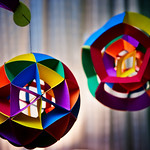 8/365: This is part of a larger mobile that my Dad built for Lucy's room. She likes to watch it go round and round.